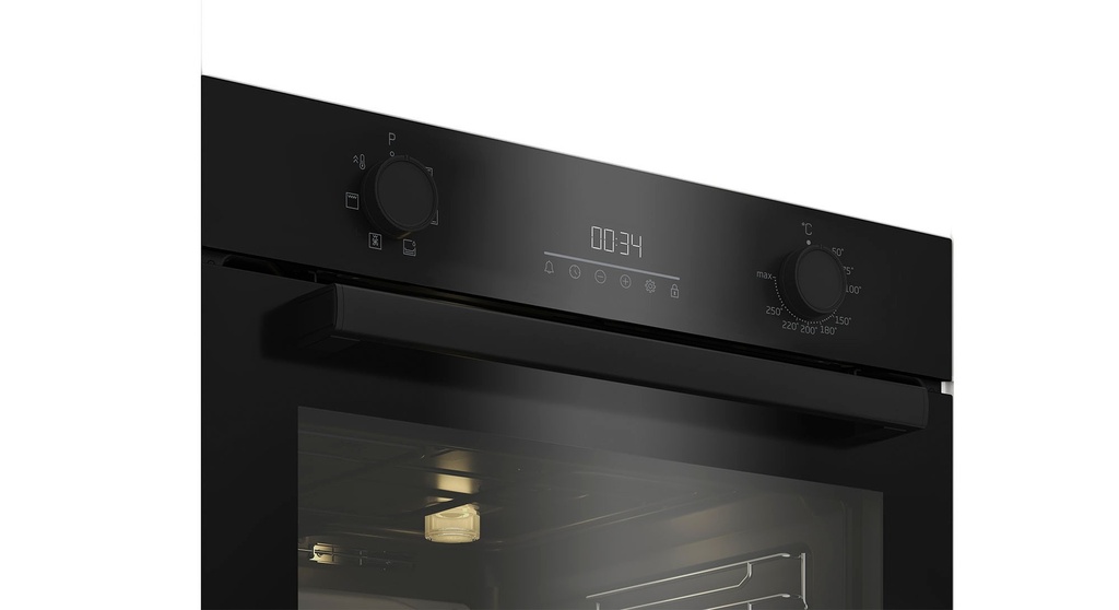 Beko BBIES17300B Selective 60cm Multifunctionele oven Zwart