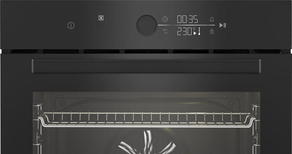 Beko BBIM17400BSE Selective 60cm Multi oven Zwart SoftClose