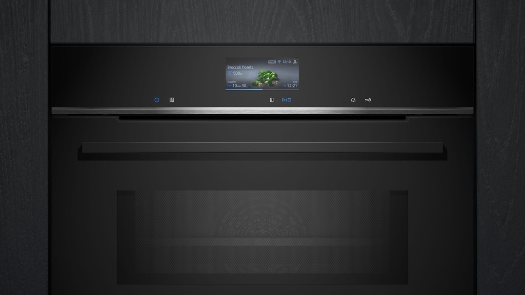 Siemens CM776GKB1 Combi-Oven-Microgolf TFT Touch Plus Zwart