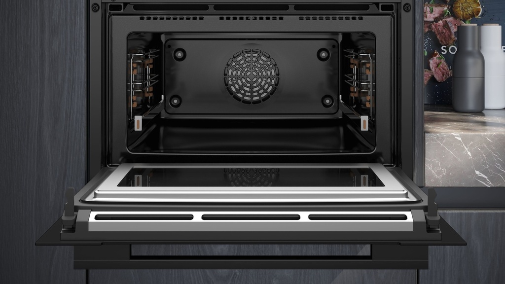 Siemens CM776GKB1 Combi-Oven-Microgolf TFT Touch Plus Zwart