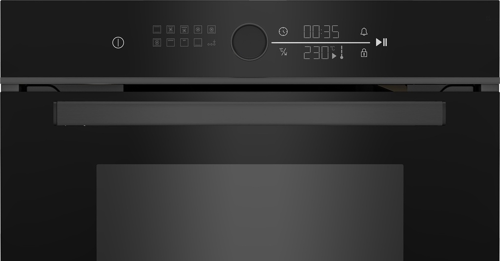 Beko BBCW13400DX Selective 45cm Combi magnetron oven zwart