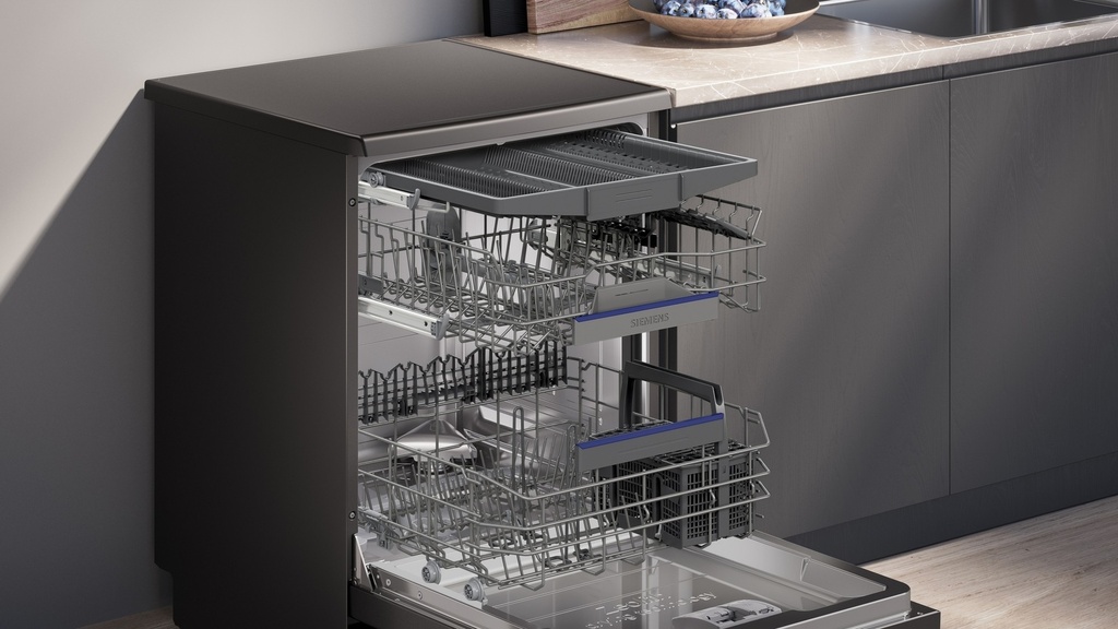 Siemens Extra Klasse SN25ZC06CF vrijstaande vaatwasser Zwart