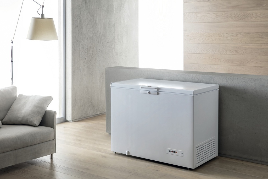 Whirlpool WHM21114 Superzuinig 118 cm breed 219 L diepvries