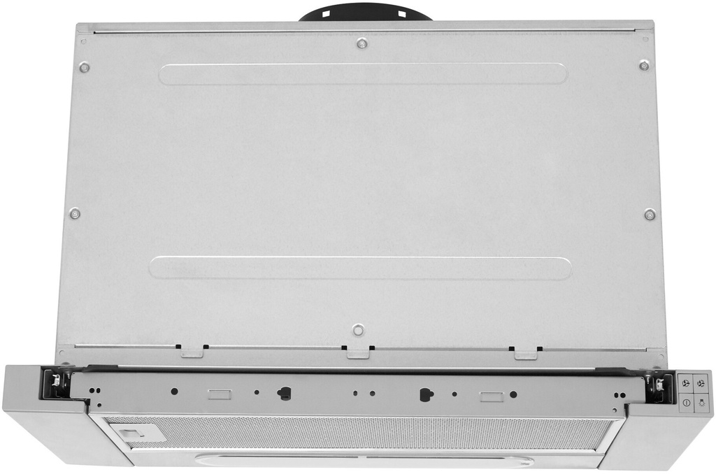 Whirlpool WAH 65 LM X 60 cm Telescopische Dampkap Inox