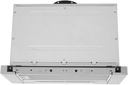 Whirlpool WAH 65 LM X 60 cm Telescopische Dampkap Inox
