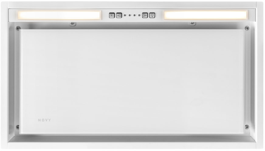 Novy Crystal 26050 60 cm inbouw groep Wit glas