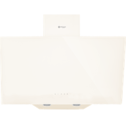 Wiggo WE-E613G(C) 60 cm Creme Glas schuine dampkap