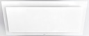 Novy 7849 Vision wanddampkap 120 cm wit recirculatie
