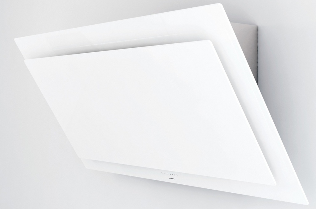 Novy 7849 Vision wanddampkap 120 cm wit recirculatie