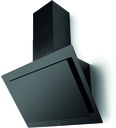 Novy 7833 Vision wanddampkap 90 cm zwart / zwart A+ klasse