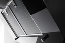 Novy 7853 Vision wanddampkap 75 cm zwart / zwart A+ klasse