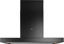 Novy 7642 FLATLINE 90 cm zwart eilanddampkap