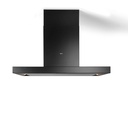 Novy 7642 FLATLINE 90 cm zwart eilanddampkap