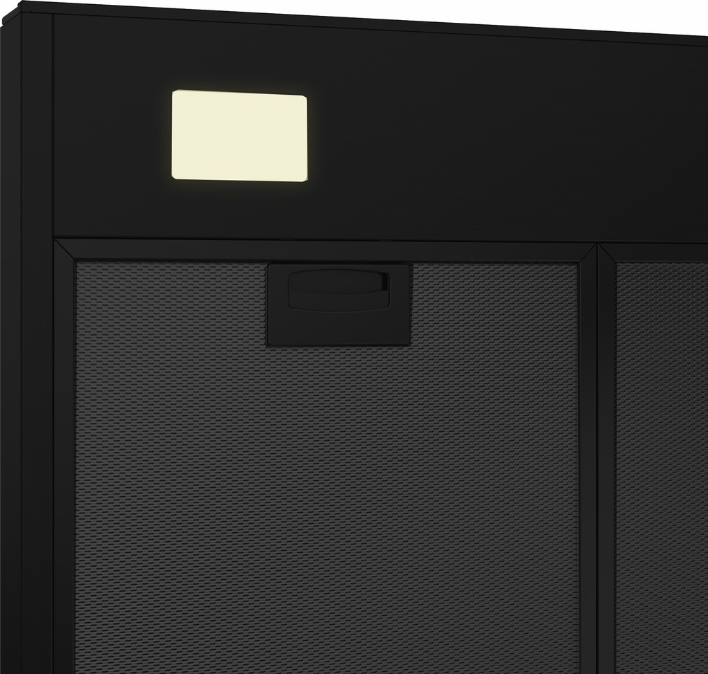 Beko BHCB66641BBBHS 60cm Zeer Zuinige T-vorm Zwarte Dampkap