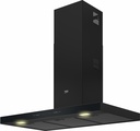 Beko BHCB96641BBBHS 90cm Zeer Zuinige T-vorm Zwarte Dampkap