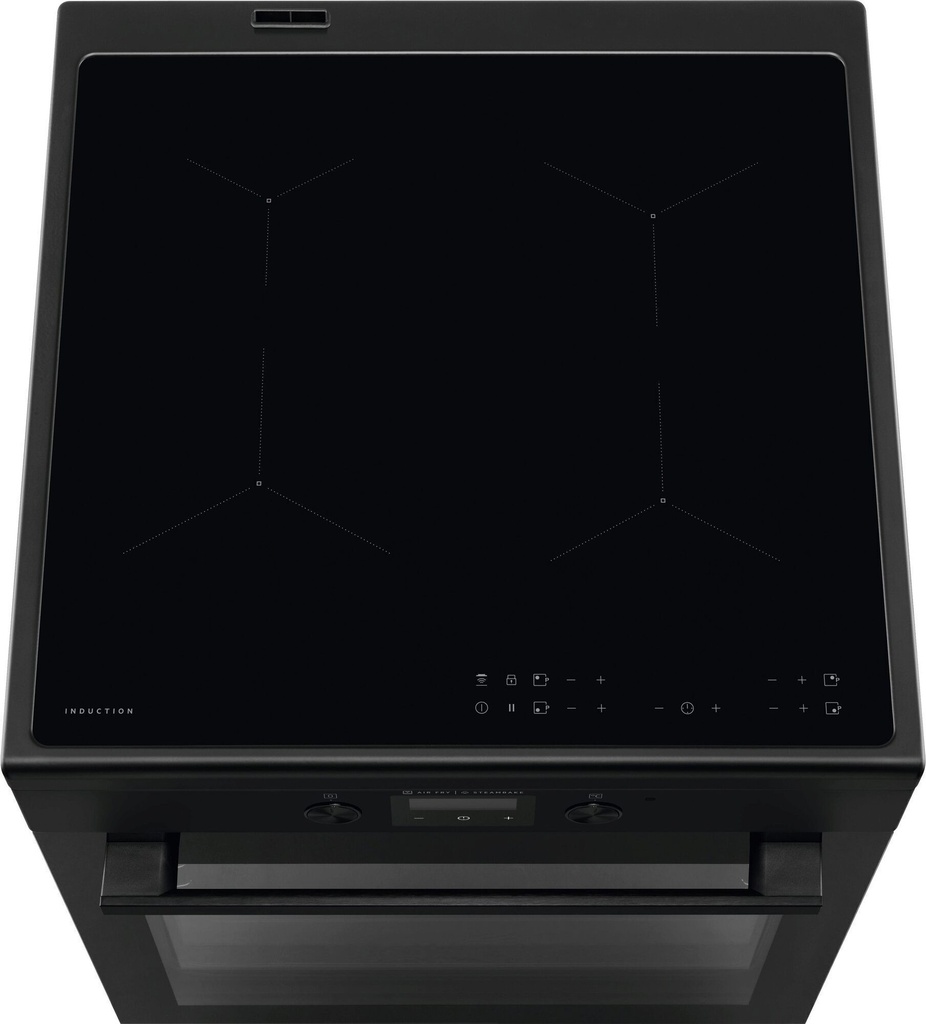 AEG CIB6640AAB 60cm Inductie fornuis met Electrische oven