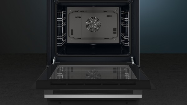 Siemens HL9S5E040U Inductie fornuis hetelucht oven Inox