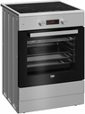 Beko FSM89302GXS 60 cm Electrisch Inductie fornuis Inox
