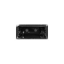Cuisinière 90 cm Wiggo INOX 5 foyers four electrique