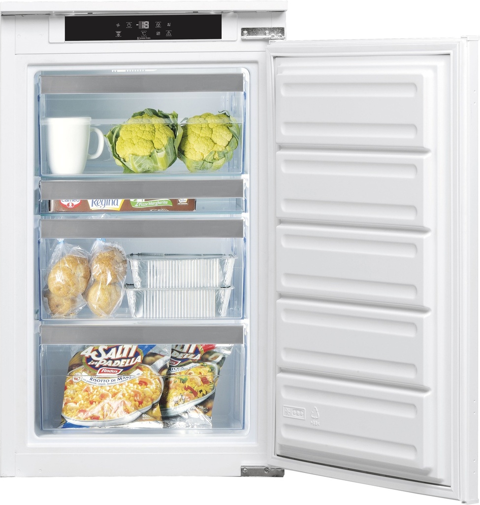 Bauknecht GSI9F2 88 cm deur op deur diepvriezer