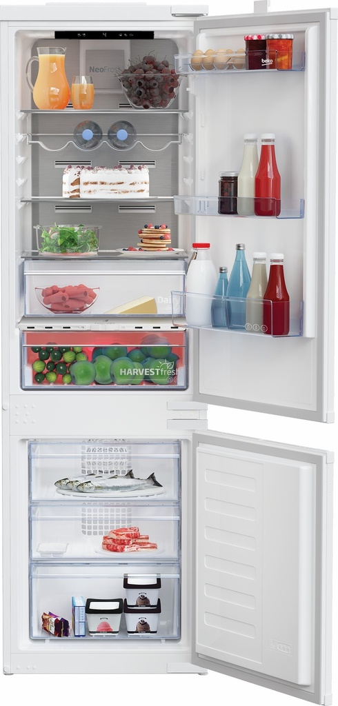 Beko BCNA275E5ZSN Selective 178cm Koel-vries combi sleepdeur