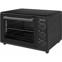 Wiggo WMO-E353(B) - Vrijstaande Oven - 35 liter - Zwart
