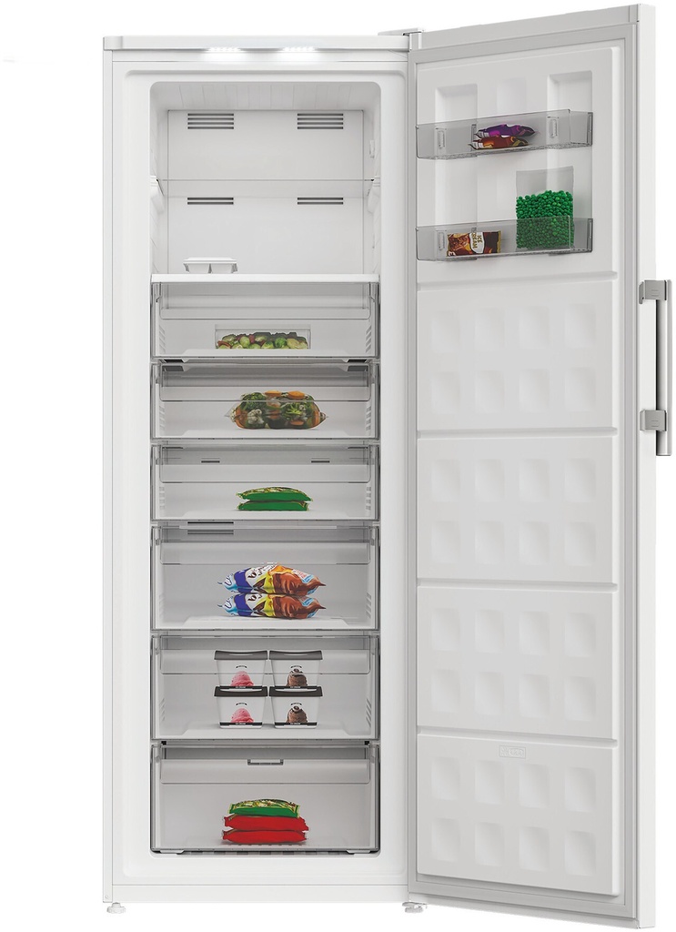 Whirlpool WHFF6404W6E 191cm 404L XL No Frost Diepvriezer Wit