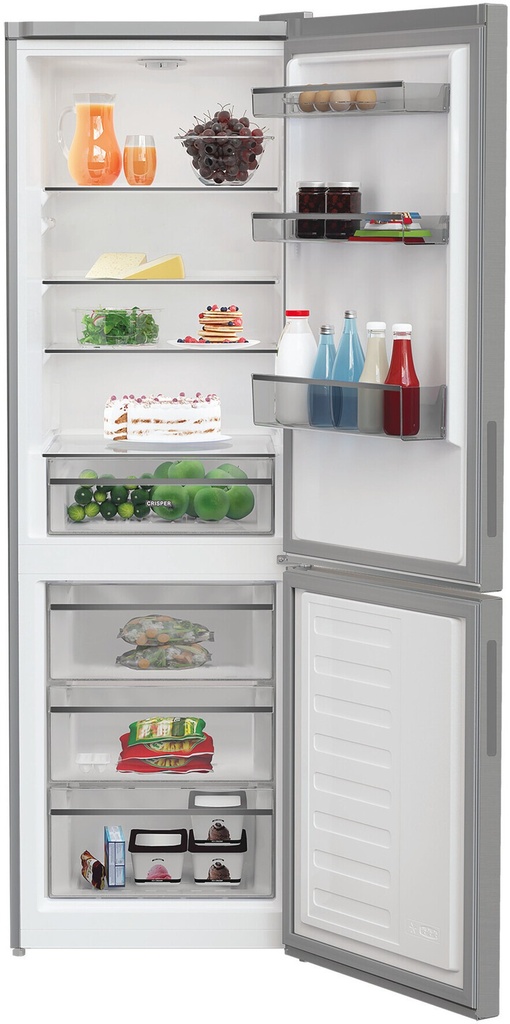 Whirlpool WHKS1361XP5E 185cm 223/110L Koelvries Combi Zilver (kopie)