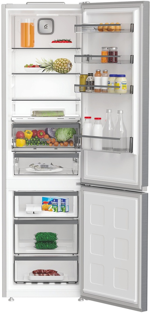 Whirlpool WHKS1361XP5E 185cm 223/110L Koelvries Combi Zilver (kopie)