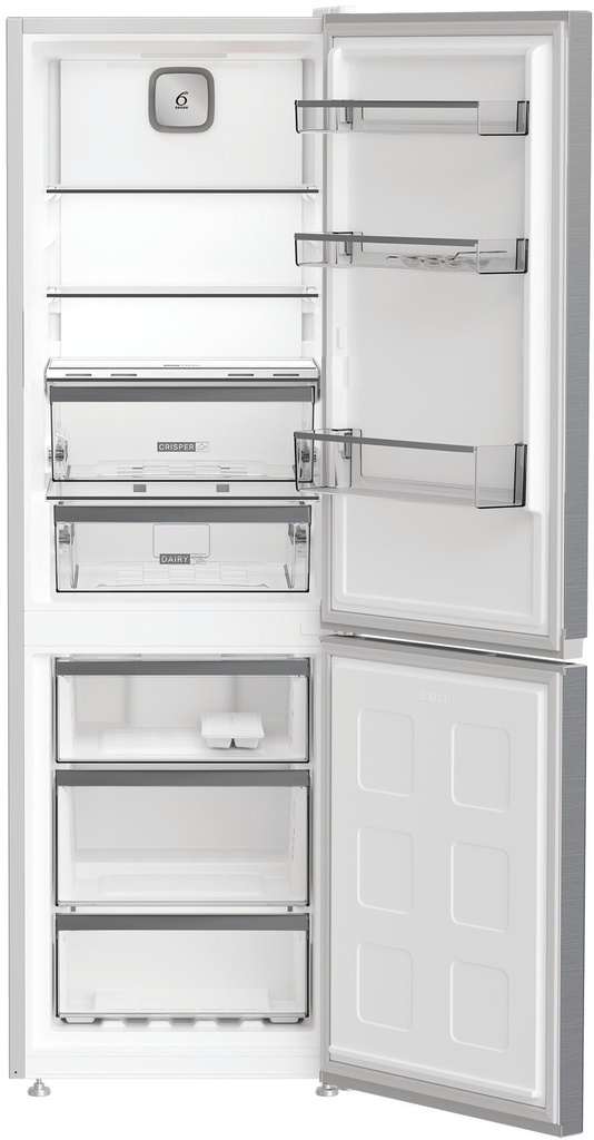 Whirlpool WHKS1361XP5E 185cm 223/110L Koelvries Combi Zilver (kopie)