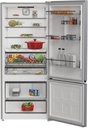 Whirlpool WHKS1361XP5E 185cm 223/110L Koelvries Combi Zilver (kopie)