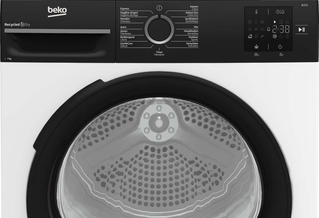 Beko BM3T3722B 7 kg Warmtepomp droogkast
