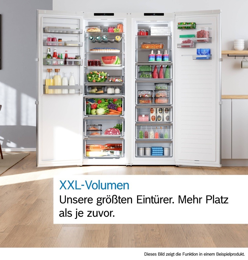 Bosch GSN36VWDG 186 cm 334 L NoFrost Vrijstaande diepvriezer