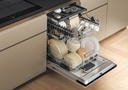 Whirpool W7IHP40LC 82 cm INOX kuip Zwart bedienpaneel