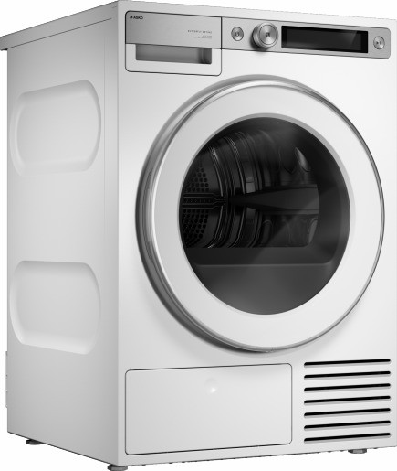 Asko T709HUW 9 kg Butterfly Drying Warmtepomp Droogkast Wit