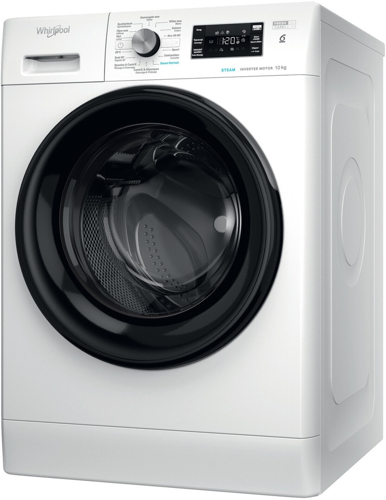 Whirlpool FFB10469EBVBE 10 kg 1400 tpm Wasautomaat