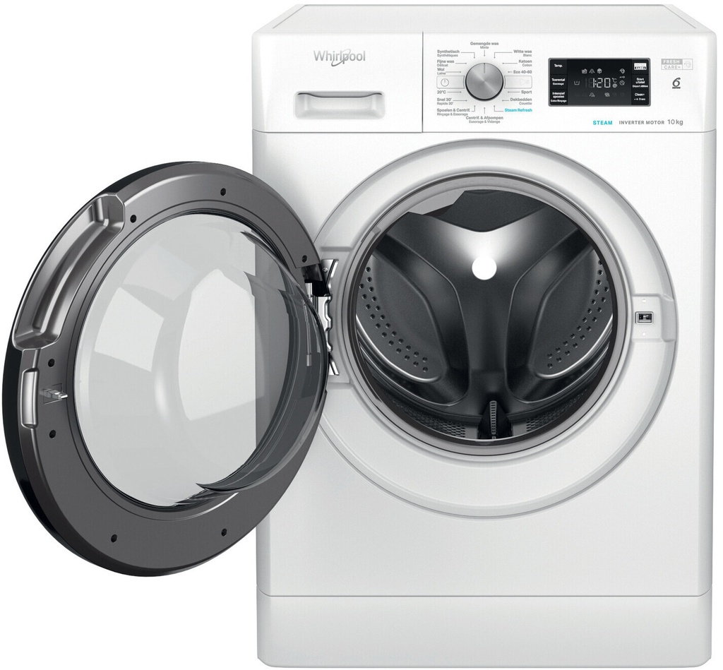 Whirlpool FFB10469EBVBE 10 kg 1400 tpm Wasautomaat