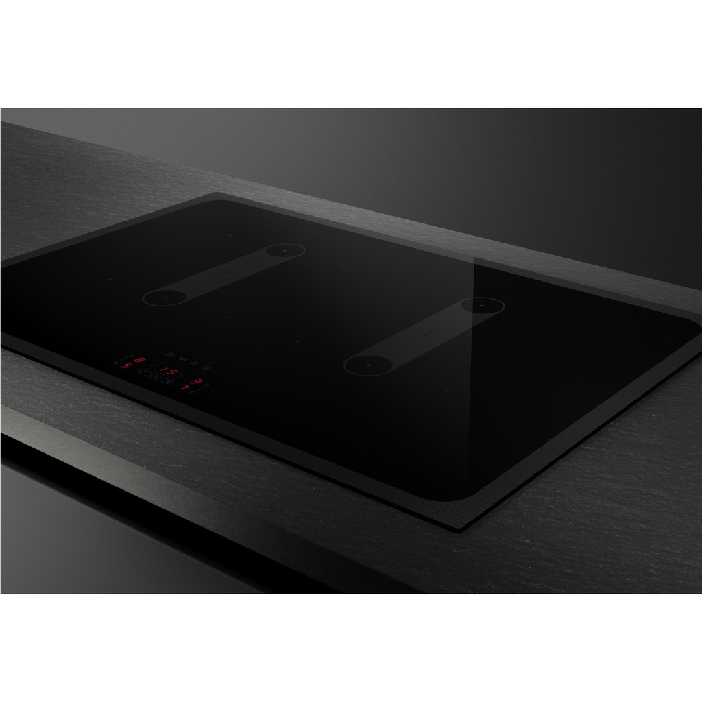 Smeg SI2B22741D 75cm - 56cm NIS - zwarte Inductie kookplaat