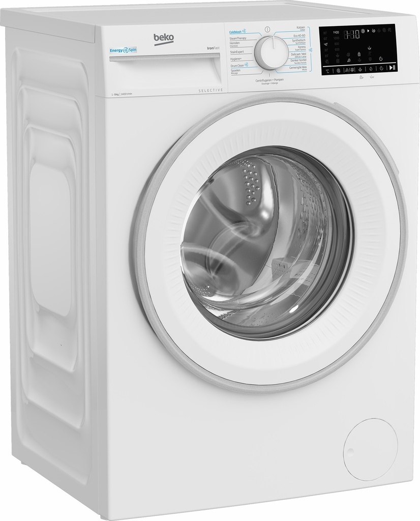 Beko B3WM49410W2 Selective 9kg 1400 Tpm Wasautomaat