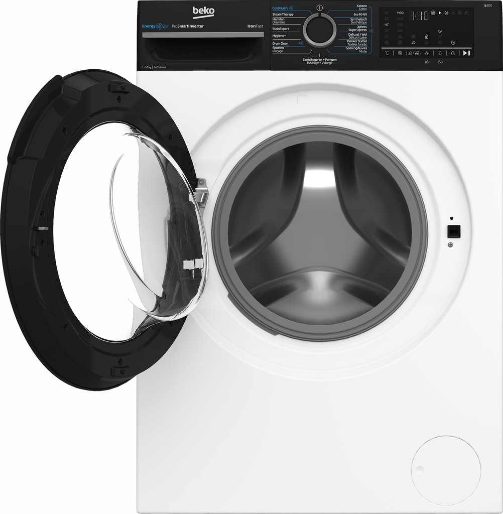 Beko BM3WFU41041B A klasse 10 kg 1400 tpm Wasautomaat