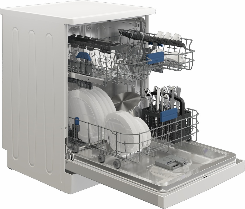 Beko BDFN26442WC 60 cm vrijstaande vaatwasser 42 dB