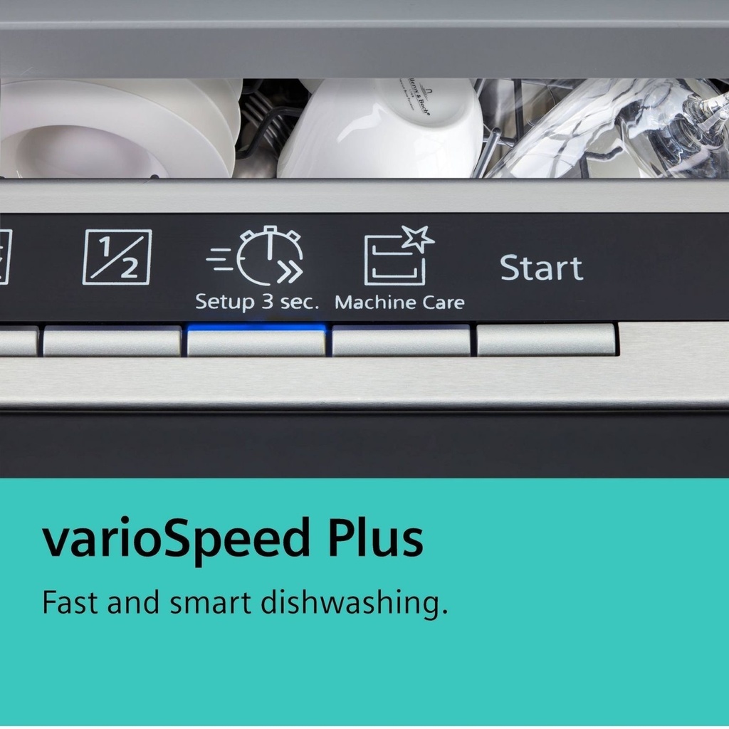 Siemens SN25EC13CE Erg Zuinig A-klasse vaatwasser BlackSteel