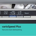 Siemens SN25EC13CE Erg Zuinig A-klasse vaatwasser BlackSteel