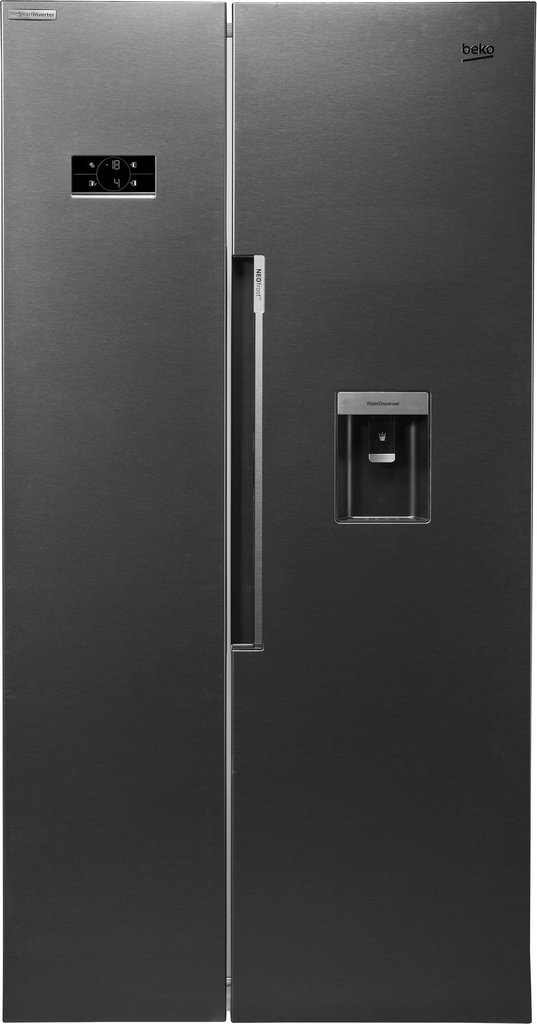 Beko GN163241XBRN Selective Amerikaanse koelkast Kraan nodig