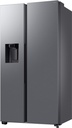 Samsung RS70F66KBTEF Mat Inox Side by Side -kraan nodig-