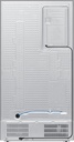 Samsung RS70F66KBFEF Black Inox Side by Side -kraan nodig-