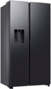 Samsung RS80F66KBFEF Black Inox Side by Side -kraan nodig-