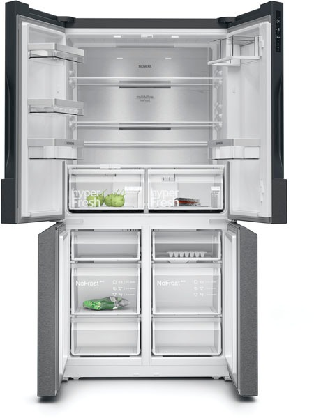 Siemens KF96NAXEA 183 x 91cm koel vries zwart inox-easyclean