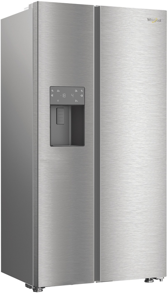 Whirlpool WHG26573WX4E Side by Side - kraan nodig -
