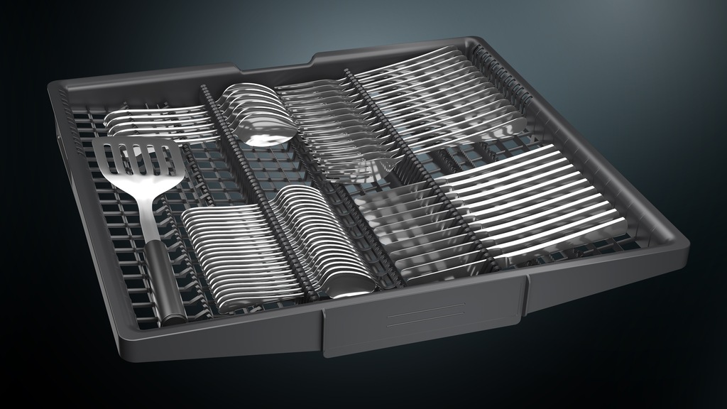 Siemens SN63EX02CE 81,5 cm INOX kuip Besteklade AutoOpen